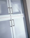Framed glass doors door front